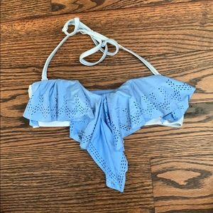 Blue bikini top!